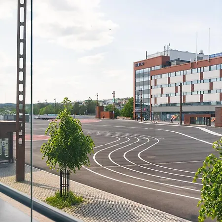 Апартаменты Location Lutakkoboss With Balcony 100mb Wifi, Tyoepiste, Parveke Ja Pyykkikone Rahulihomes Ювяскюля
